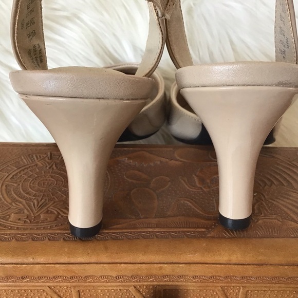 LifeStride Kerra Women's Slingback Taupe Dress Heels size 8.5 - Picture 6 of 7